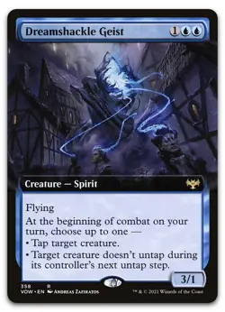 Dreamshackle Geist (Extended Art) #358 (NM) Crimson Vow VOW Magic MTG - Image 1