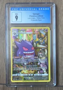 Pokemon Gengar 2022 Lost Origin Trainer Gallery TG06/TG30 CGC 9 - Image 1