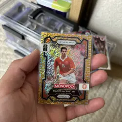 2026 Panini Prizm Monopoly FIFA World Cup Marco Van Basten Gold Millionaire /500 - Image 1