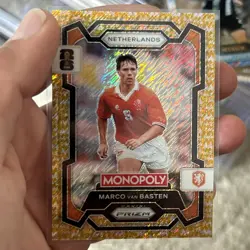 2026 Panini Prizm Monopoly FIFA World Cup Marco Van Basten Gold Millionaire /500 - Image 4