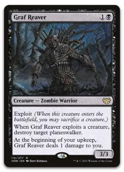 Graf Reaver #115 (NM) Crimson Vow VOW Magic MTG - Image 1