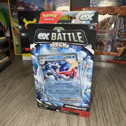 Pokemon TCG ex Battle Deck Greninja ex Factory Sealed Box 60 Card Deck New - Image 1