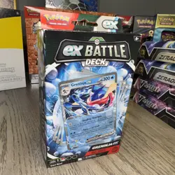 Pokemon TCG ex Battle Deck Greninja ex Factory Sealed Box 60 Card Deck New - Image 2