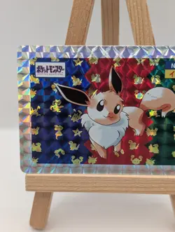 Topsun Eevee No. 133 Holo Sticker Pokemon Card Japanese - Image 3
