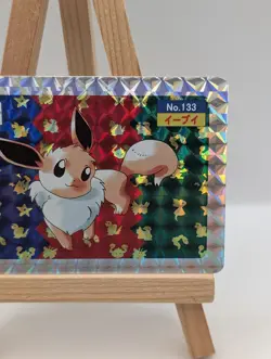 Topsun Eevee No. 133 Holo Sticker Pokemon Card Japanese - Image 4