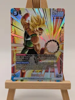 Bardock FB08-112 SR Alternate Art Dragon Ball FUSION WORLD English Card - Image 2