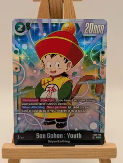 Son Gohan: Youth FB03-139 SCR Fusion World Dragon Ball Super Card - Image 2