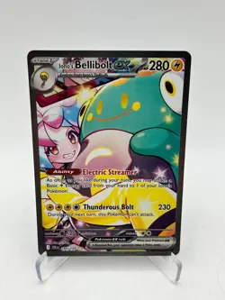 Iono's Bellibolt EX 183/159 Journey Together Sir NM Pokemon TCG Card - Image 1