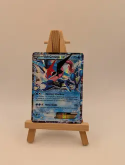 Ash-Greninja EX XY133 Black Star Promo Collection Box Holo Rare Pokemon Card MP - Image 1