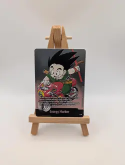 Energy Marker E-46 Dragon Ball Fusion World Silver Card English - Image 1