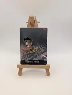 Son Goku E-45 Silver Energy Marker Manga Fusion World Dragon Ball Super Card - Image 1