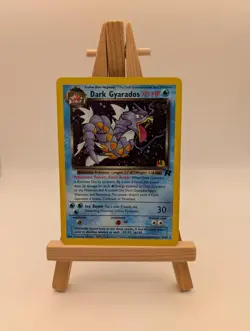 Pokemon Card - Prerelease Dark Gyarados 8/82 Team Rocket Promo Holo - Image 2
