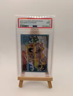 PSA 9 -- Dragon Ball Japanese Itajaga Card -- Vol.4 #27 Son Goku japanese - Image 1