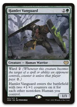 Hamlet Vanguard #201 (NM) Crimson Vow VOW Magic MTG - Image 1