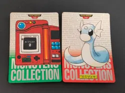 Card List 147 Dratini 153 1996 Bandai Carddass Green Japanese Pokemon Card eb223 - Image 1