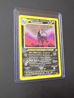 Houndoom Neo Revelation Holo 8/64 WotC Pokemon Card HP-DMG - Image 3