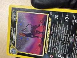 Houndoom Neo Revelation Holo 8/64 WotC Pokemon Card HP-DMG - Image 5