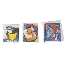 Pokemon Mini Portfolio 60 Card Binder Bundle x 3 Including Celebrations - New - Image 1