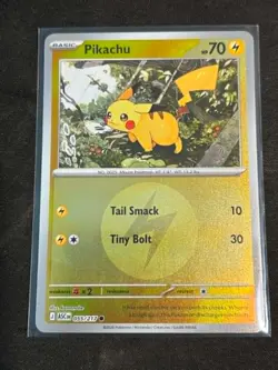 Pikachu Pokemon TCG Holo 055/217 Ascended Heroes - Image 1