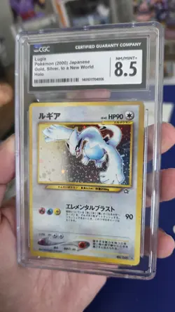 RARE Japanese Pokemon TCG 1999 Lugia Neo Holo #249 CGC grade = 8.5 PRICE DROP!!! - Image 2