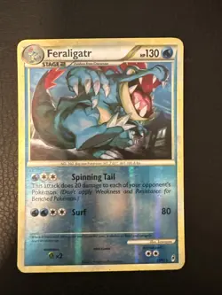 Feraligatr 25/95 Rare Call of Legends Pokemon Reverse Holo MP -HP - Image 1