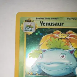 Venusaur 15/102 Base Set Holo Rare 1999 Wizards of the Coast Pokemon TCG - Image 4