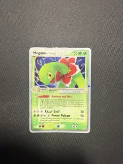 Pokemon TCG Meganium EX 106/115 Unseen Forces Holo Rare - Image 1
