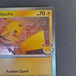 Pikachu 051/162 Temporal Forces Pokemon Day 2026 Cosmos Holo - Image 5