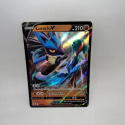 Lucario V 078/189 Holo V Rare Astral Radiance Pokemon Near Mint - Image 1