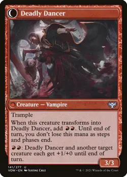 Alluring Suitor #141 (NM) Crimson Vow VOW Magic MTG - Image 2