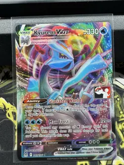 Kyurem VMAX 049/196 Holo Ultra Rare Prize Pack Series Cards Pokemon - Image 1