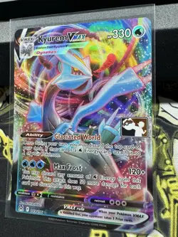 Kyurem VMAX 049/196 Holo Ultra Rare Prize Pack Series Cards Pokemon - Image 3