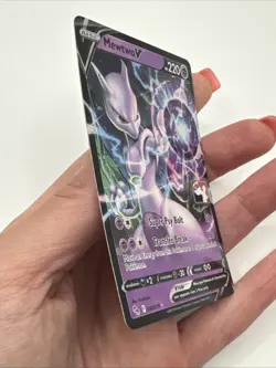 030/078 Mewtwo V Prize Pack Pokemon TCG League Play Stamped Pokemon Go - Image 5