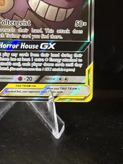 Pokemon Sun & Moon Team Up Gengar Mimikyu GX 165/181 Alternate Art - Image 5