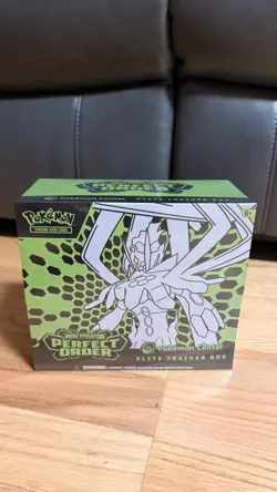 Pokemon Perfect Order Pokemon Center Exclusive Elite Trainer Box ETB New Sealed - Image 1