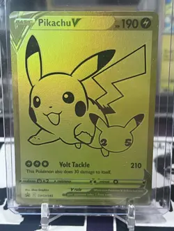 Pikachu V SWSH145 SWSH: Sword & Shield Promo Cards Holo - Image 1