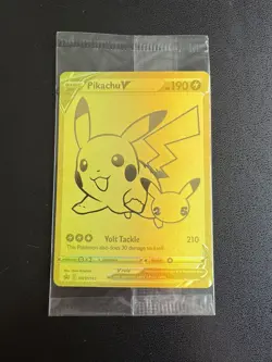 Pikachu V Swsh145 Swsh: Sword & Shield Promo Cards Holo SEALED - Image 1