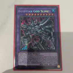 Egyptain God Slime RA01-EN029 Secret Rare 1st Edition YuGiOh Card - Image 1