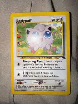 Pokemon Jigglypuff TCG 8/18 Southern Islands Promo Card - Image 1