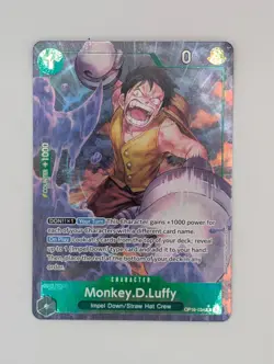 OP16-034 Monkey.D.Luffy R Alt Art The Time To Battle One Piece TCG English Card - Image 1