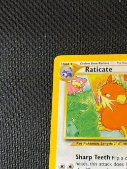 Raticate 6/18 Pokemon Card TCG Southern Islands B13 EXC-GOOD - Image 5