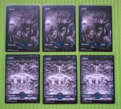 Island Full Art Land Lot of 6 Cards 270 & 271 Innistrad Crimson Vow MTG Regular - Image 1