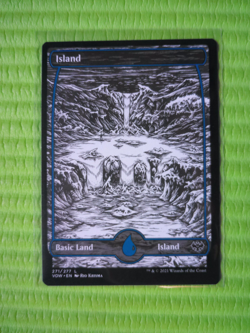 Island Full Art Land Lot of 6 Cards 270 & 271 Innistrad Crimson Vow MTG Regular - Image 5