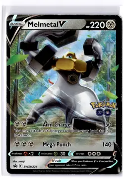 LP/HP - Melmetal V SWSH224 Promo SWSH: Sword & Shield Promo Cards - Image 1