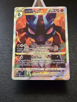 Lucario VSTAR SWSH291 Crown Zenith Promo Card Near Mint Condition - Image 1