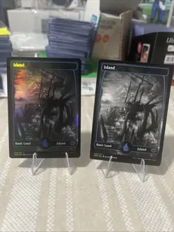 Island (270) Innistrad: Crimson Vow x2 1 Foil 1 Regular NM Full Art Land Card - Image 1