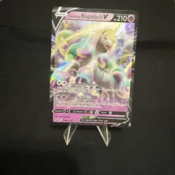 Galarian Rapidash V SWSH111 SWSH: Sword & Shield Promo Cards Holo - Image 1