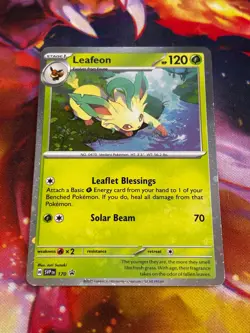 Leafeon - (Cosmos Holo) Holo Promo SV: Scarlet & Violet Promo Cards 170 NM - Image 1