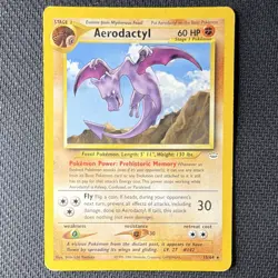 Pokemon TCG Aerodactyl 15/64 Neo Revelation 2000 English Rare 60 HP - Image 1