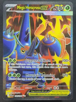Mega Heracrossex 108/094 Ultra Rare Phantasmal Flames Pokemon TCG - Image 1
